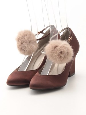 ファー付2WAYパンプス