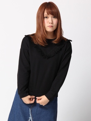 WEGO/フリンジスウェット
