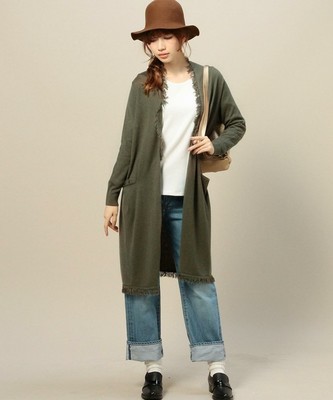 フリンジカーディガン/コーディガン