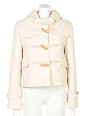 ショートダッフルモッサーコート