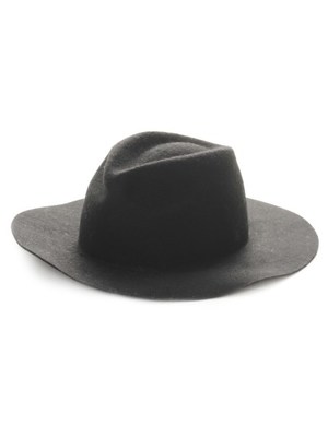 ウール中折れハット