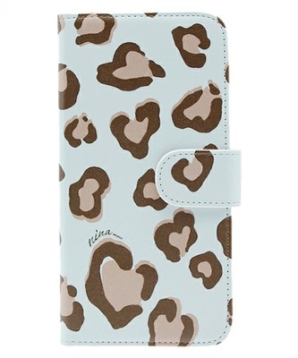 ヒョウiphone6plus 手帳型カバー