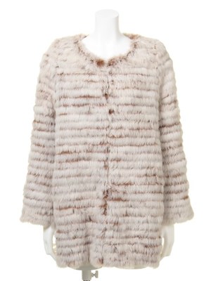 snidel (スナイデル)  ノーカラーファーコート