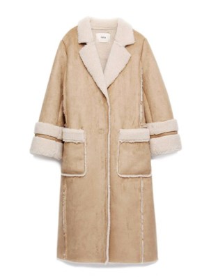 FURFUR (ファーファー)  フェイクムートンコート