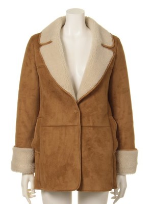 snidel (スナイデル)  フェイクムートンコート