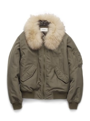 snidel (スナイデル)  ファー付きブルゾン