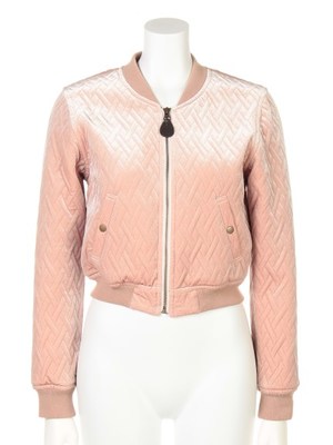 Lily Brown (リリーブラウン)  キルティングベロアブルゾン