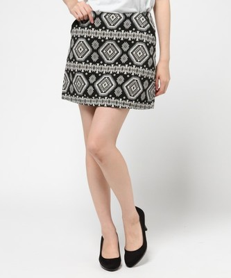 ヴィンテージ柄台形スカート