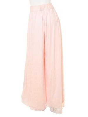 グリッターレオパードボリュームパンツ