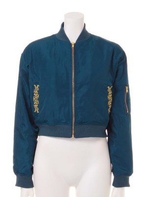 エンブロイダリーブルゾン