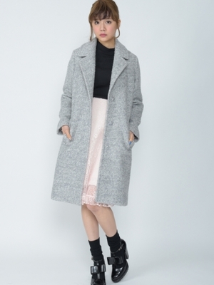 Honey Salon ウールロングコート