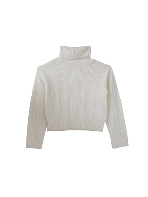 HONEY MI HONEY　bulkyknit turtleneck