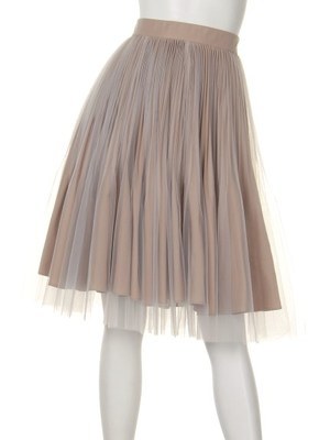 snidel (スナイデル)  プリーツチュールスカート