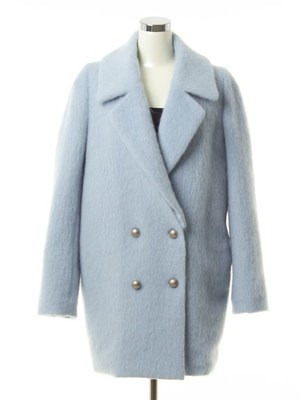 2WAYモヘアシャギーコート