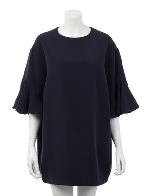 オーバーサイズフリルOP