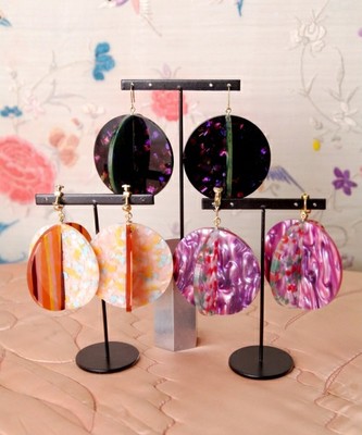 Wind bell earrings(E)