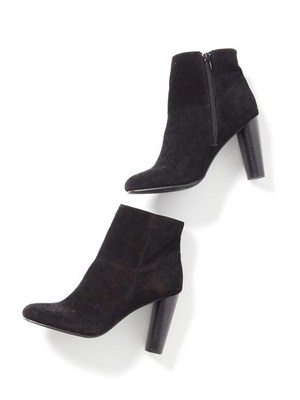 ラウンドスクエアショートブーツ