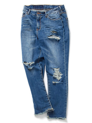 ロデオデニムクラッシュスリムストレート