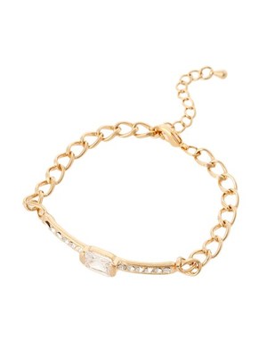 クリアビジュープレートブレスレット