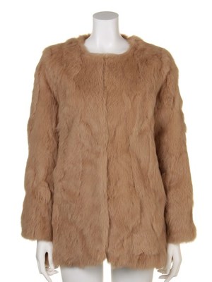 ラビットファーコート