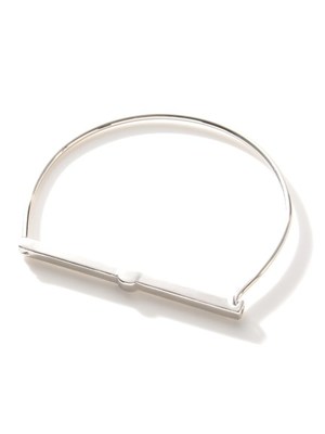 リボンプレート細バングル