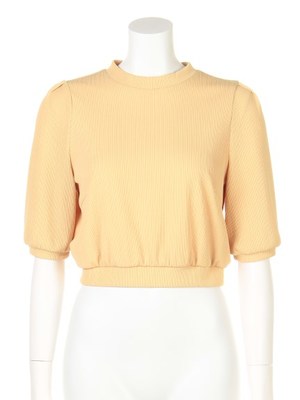 バックリボントップス