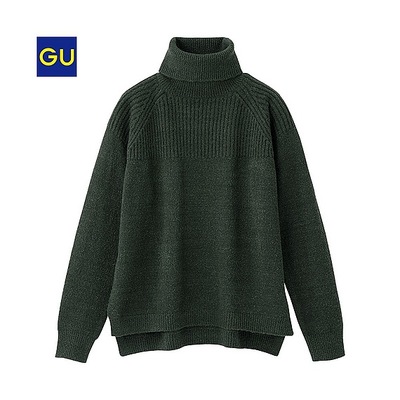 ブークレタートルセーター（長袖）