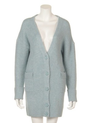 シンプルニットカーディガン