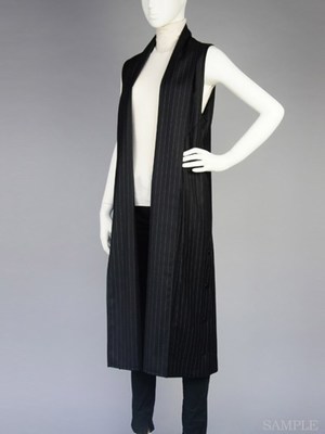 ウールストライプジレ