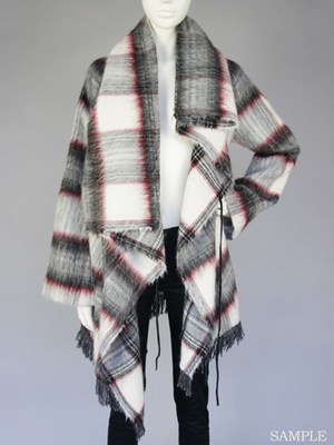 ドレープカラーコート