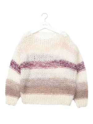 【Mila Owen】スカシボーダーニットプルオーバー