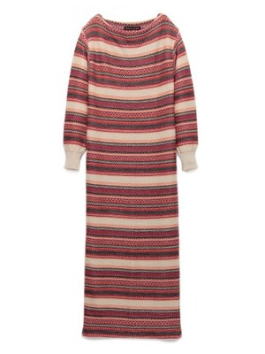 フェアアイルニットワンピース