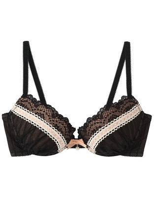 3/4カップブラジャー