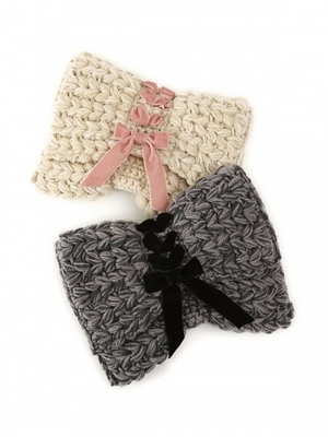 レースアップリボン