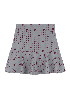 ハートモチーフキリカエスカート