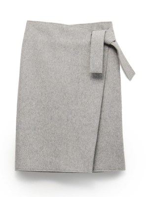Mila Owen (ミラ オーウェン)  メルトン巻きスカート