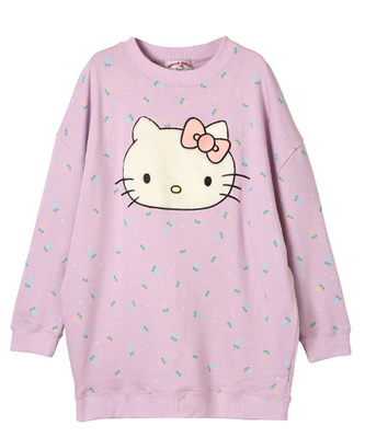 FLOWER KITTY ONE-PIECE