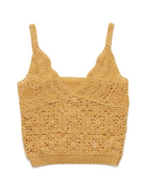 かぎ針ビスチェトップス