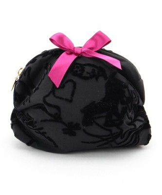 フロッキープリントポーチ