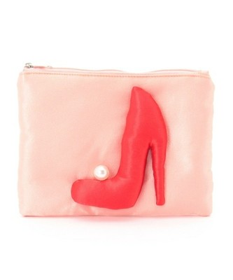 CASSELINI モチーフサテンポーチ