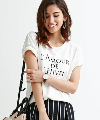Ｌ’ＡＭＯＵＲ　プリントＴシャツ
