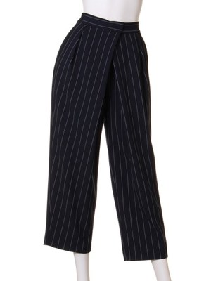 タックワイドパンツ