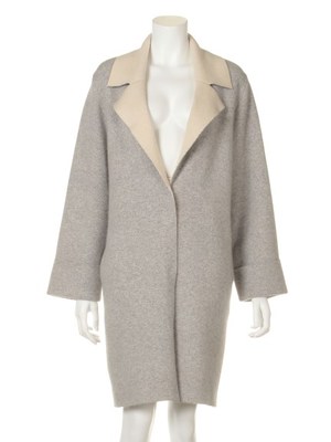 ダブルフェイスニットガウン