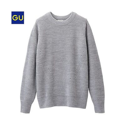 クルーネックセーター（ミドルゲージ）