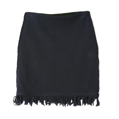 フリンジタイトミニスカート
