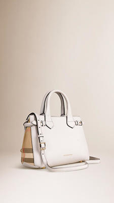 スモール・バナー・イン・レザー＆ハウスチェック