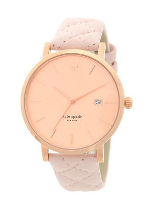 METRO GRAND QUILTED STRAP WATCH