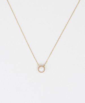 ete K10YG レイヤー パールネックレス