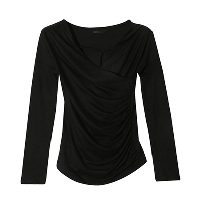 ラップ切り替えシャーリングカットソー