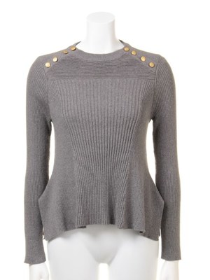 FURFUR (ファーファー)  リブフレアへムプルオーバー